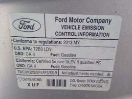 2013 FORD C-MAX, SILVER, SE, 2.0L, FWD, F25057